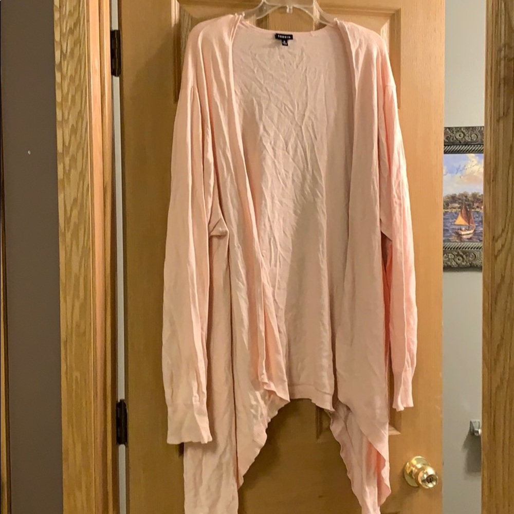 Torrid Light Pink Cardigan